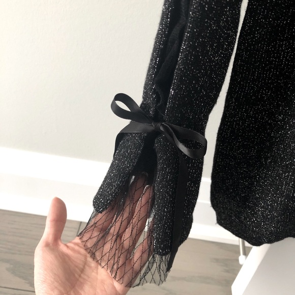 SomeOthers Lace and Ribbon Knit/Sweater - Picture 4 of 5